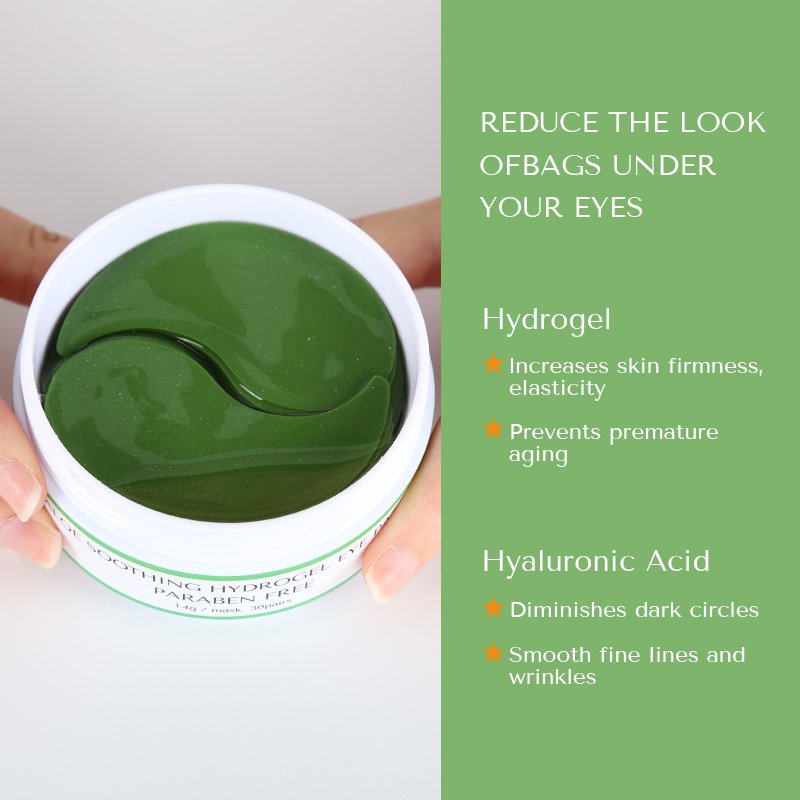 Maschera contorno occhi anti-occhiaie alla centella e tè verde - 6